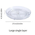 1pc rotating cosmetics storage box dressing table desktop storage rack