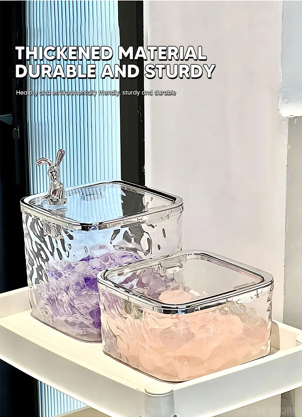 Laundry Powder Container With Lid Laundry Pods Organizer