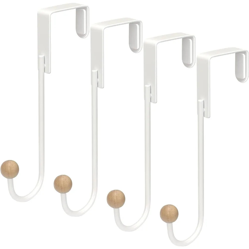 Heavy Duty Over The Door Hooks 4 Pack Door Hanger Hooks