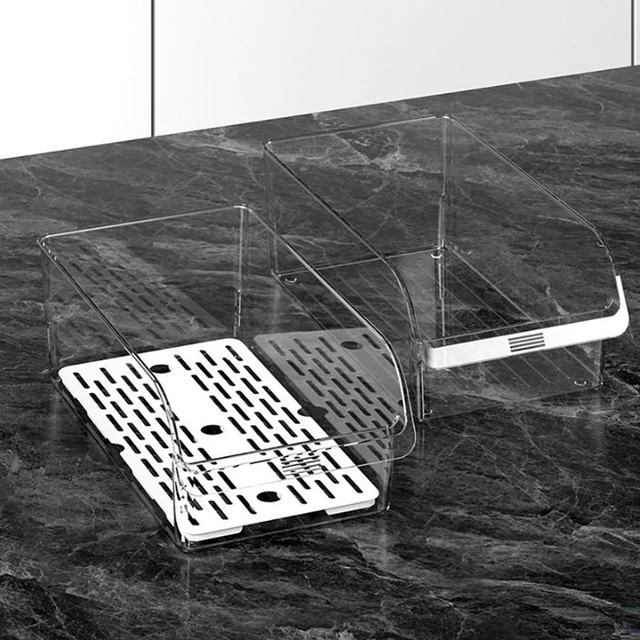 Clear Fridge Organizer, Refrigerator Organizer Bins ,Fridge Organizers and Storage Containers