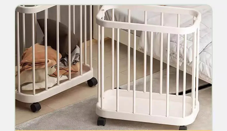 Multi-Purpose Storage Bin Organizer With Wheels