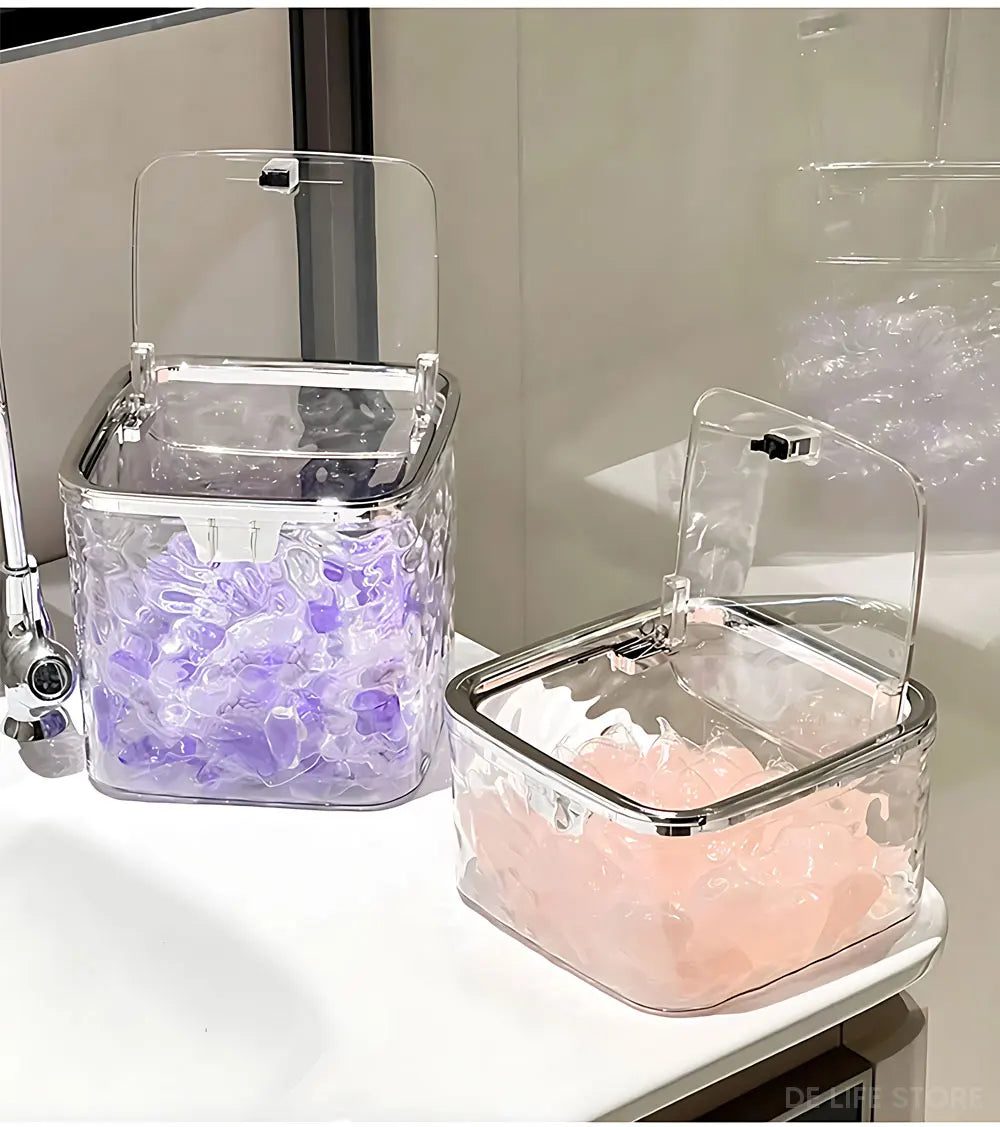 Laundry Powder Container With Lid Laundry Pods Organizer