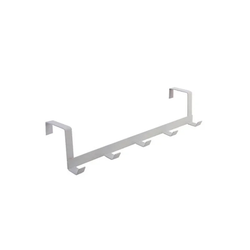 Hooks Over The Door 5 Hooks Home Key Hanging Storage Rack