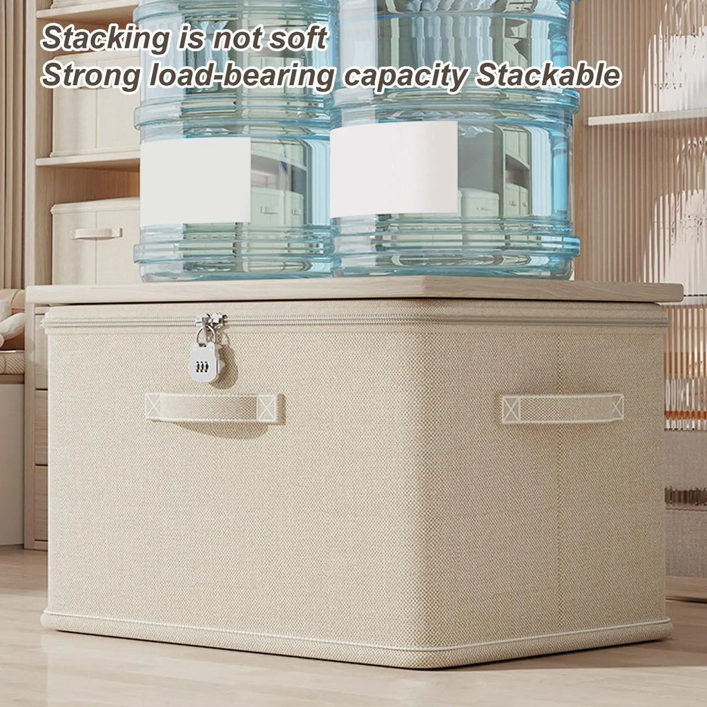 Storage Box with Lock Stackable Secure Odor Proof Storage Container