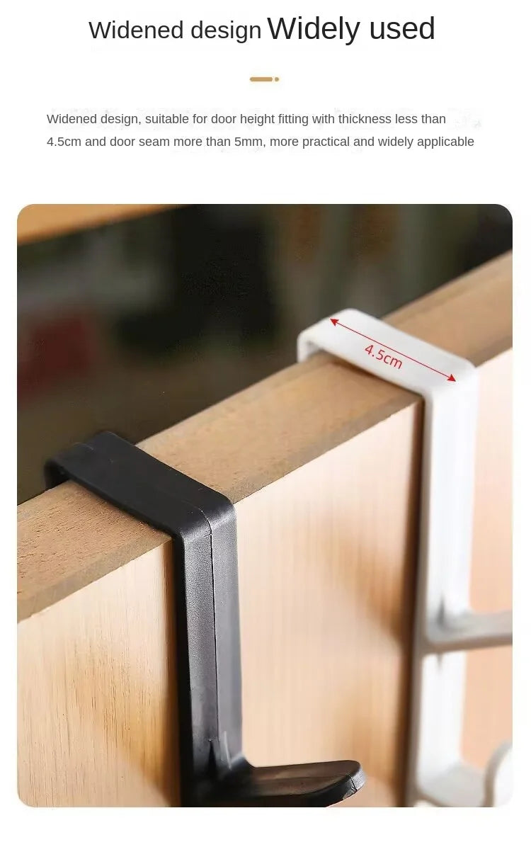 Behind the Door Cabinet Wardrobe Dormitory Door Hook Storage Rack