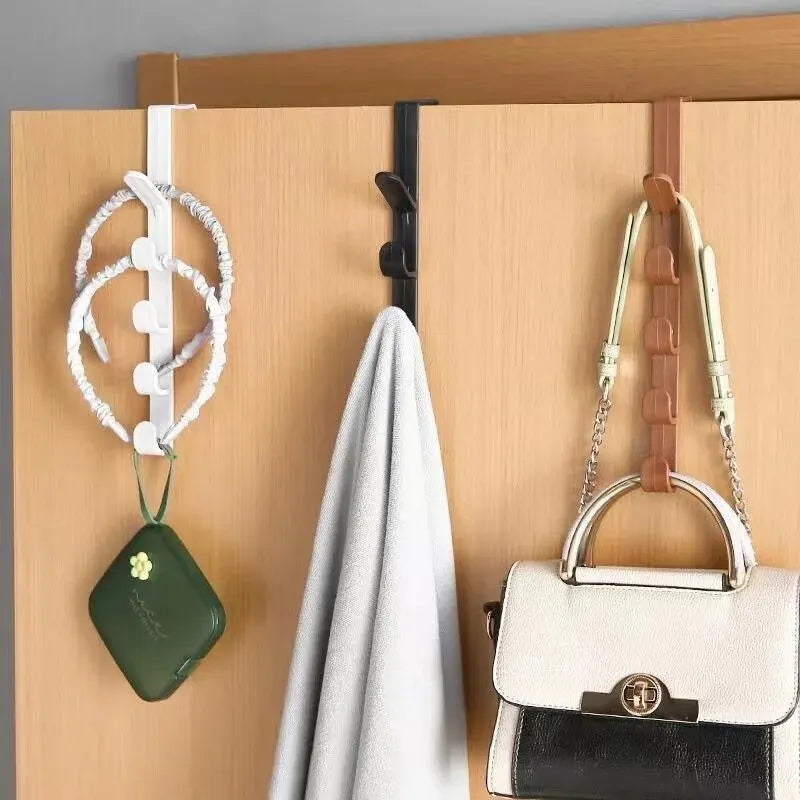 Behind the Door Cabinet Wardrobe Dormitory Door Hook Storage Rack