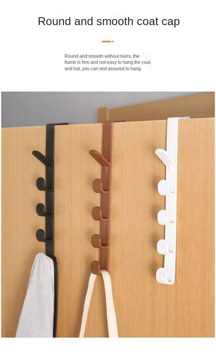 Behind the Door Cabinet Wardrobe Dormitory Door Hook Storage Rack