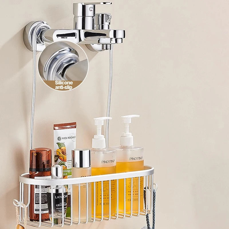 Shower Caddy Hanging Organizer Shower Basket with Hooks