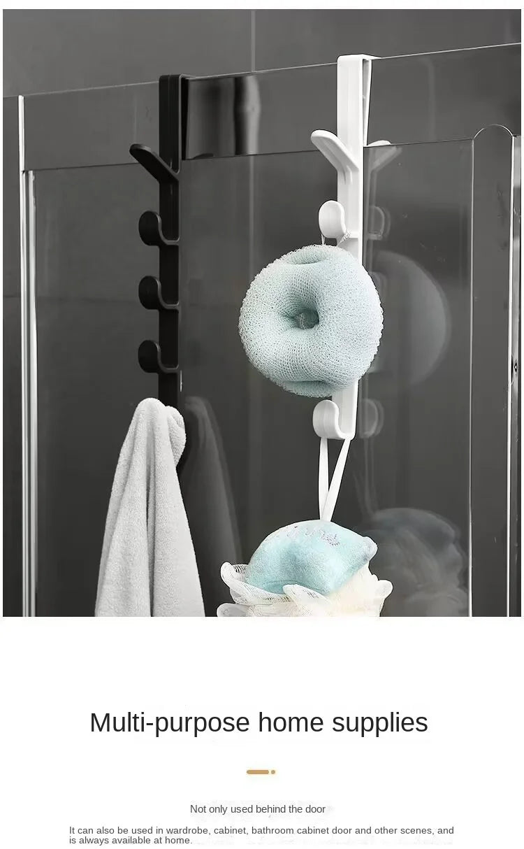 Behind the Door Cabinet Wardrobe Dormitory Door Hook Storage Rack