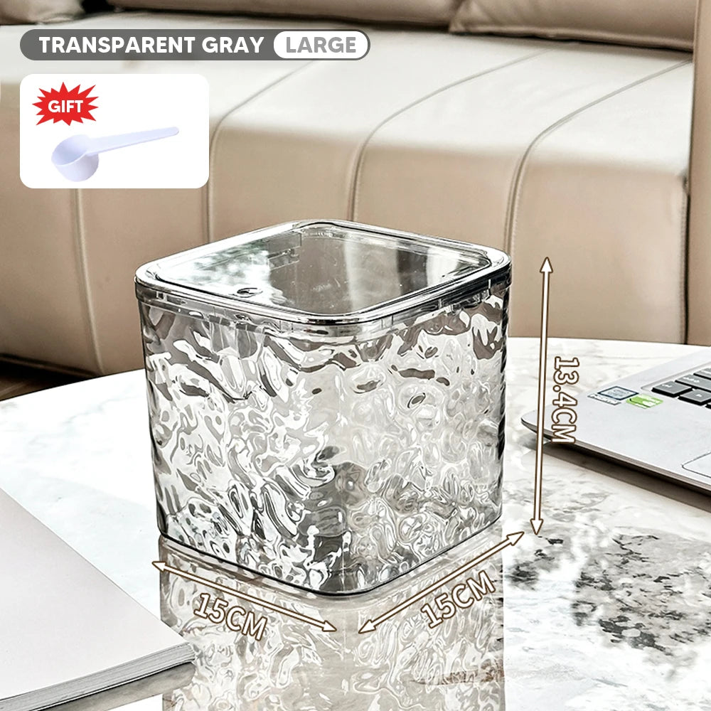 Laundry Powder Container With Lid Laundry Pods Organizer