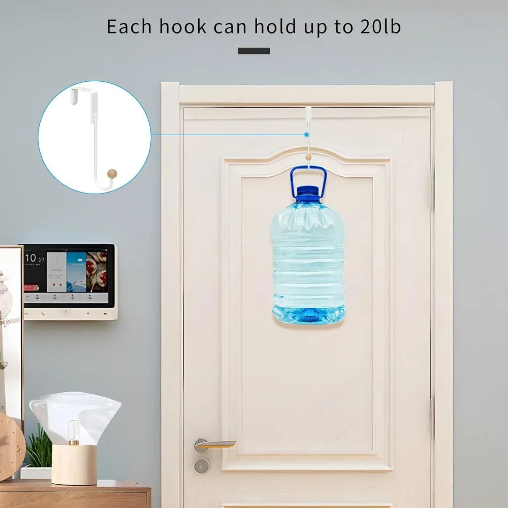 Heavy Duty Over The Door Hooks 4 Pack Door Hanger Hooks