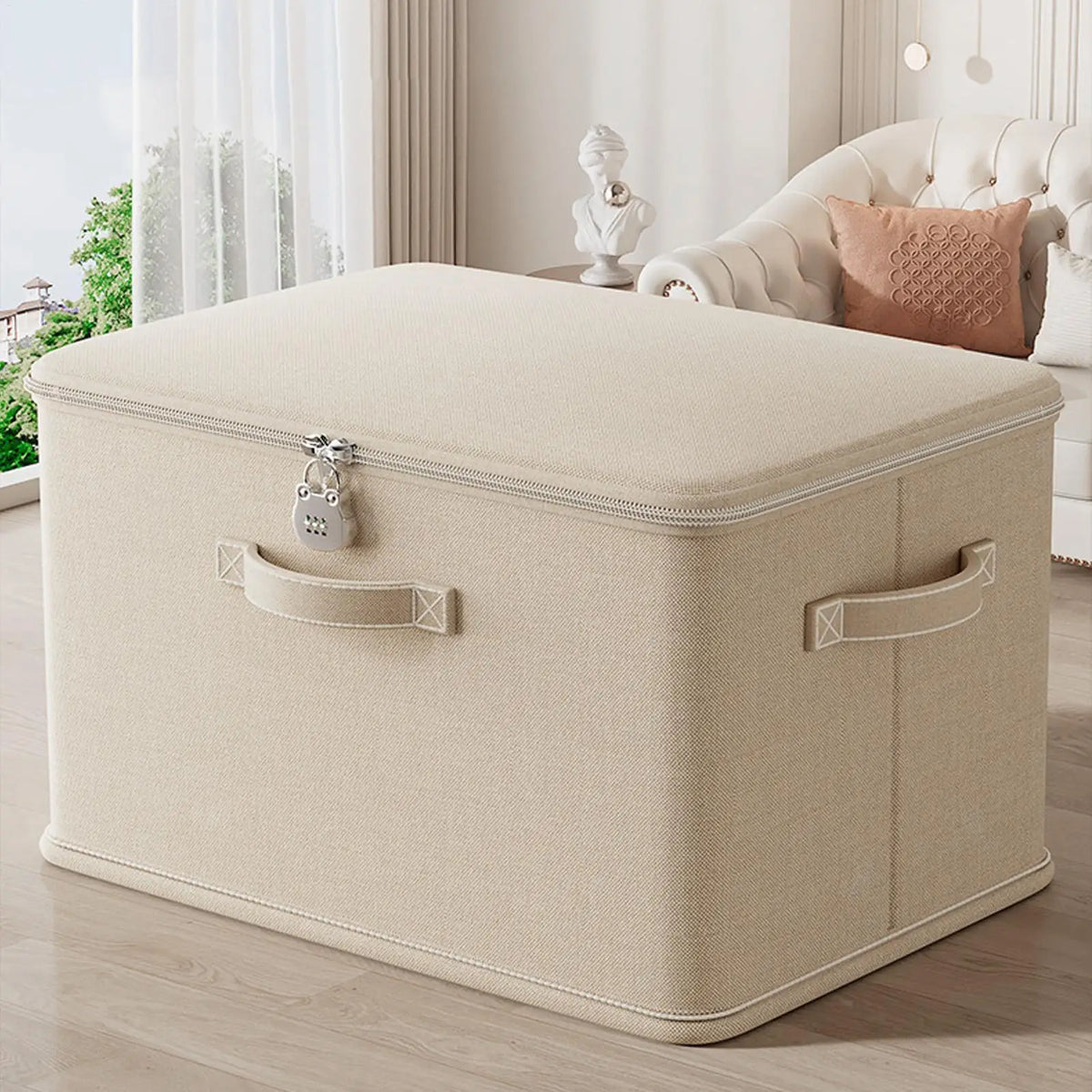 Storage Box with Lock Stackable Secure Odor Proof Storage Container