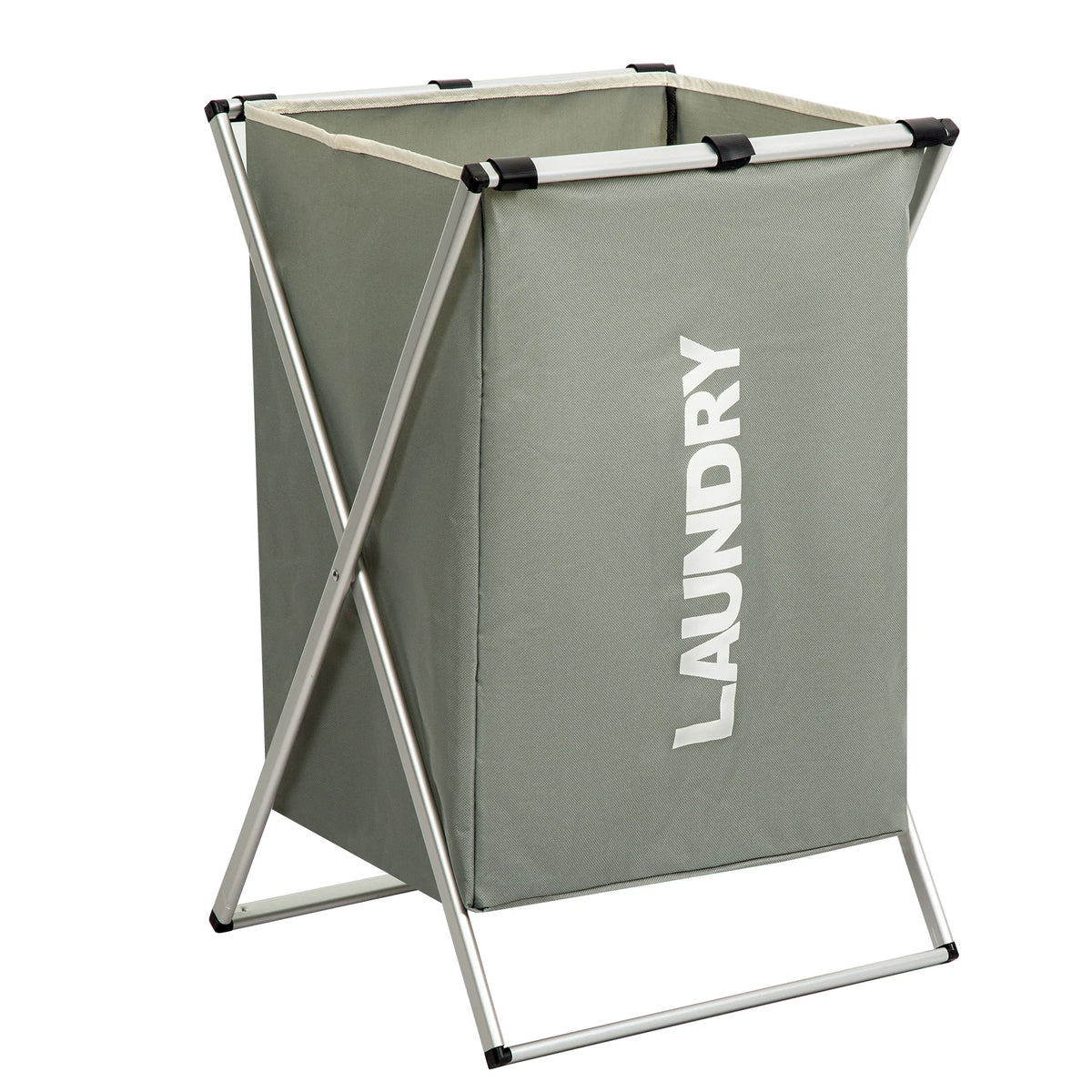 Large Laundry Hamper 3 Sections Divided Laundry Basket