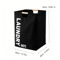 Foldable Fabric Laundry Basket with Handles Large Capacity Waterproof Storage Bin
