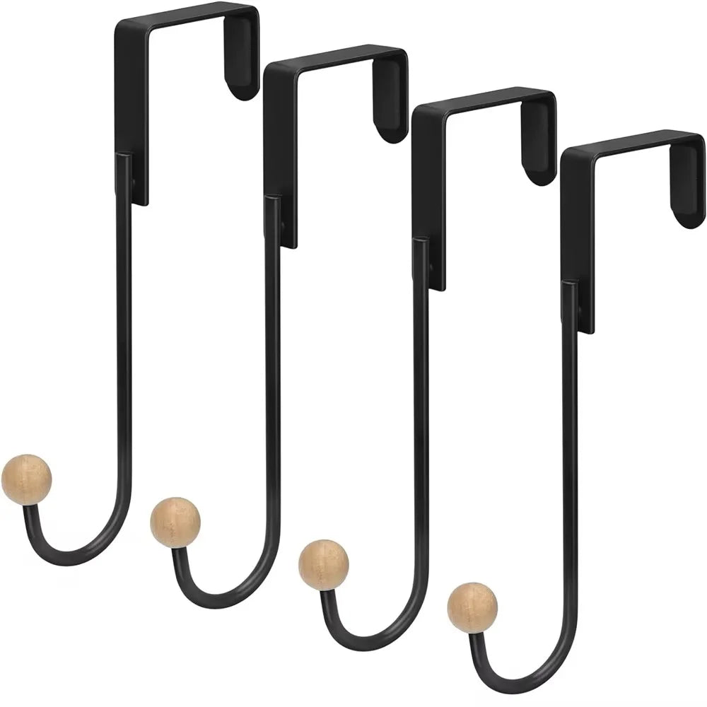 Heavy Duty Over The Door Hooks 4 Pack Door Hanger Hooks