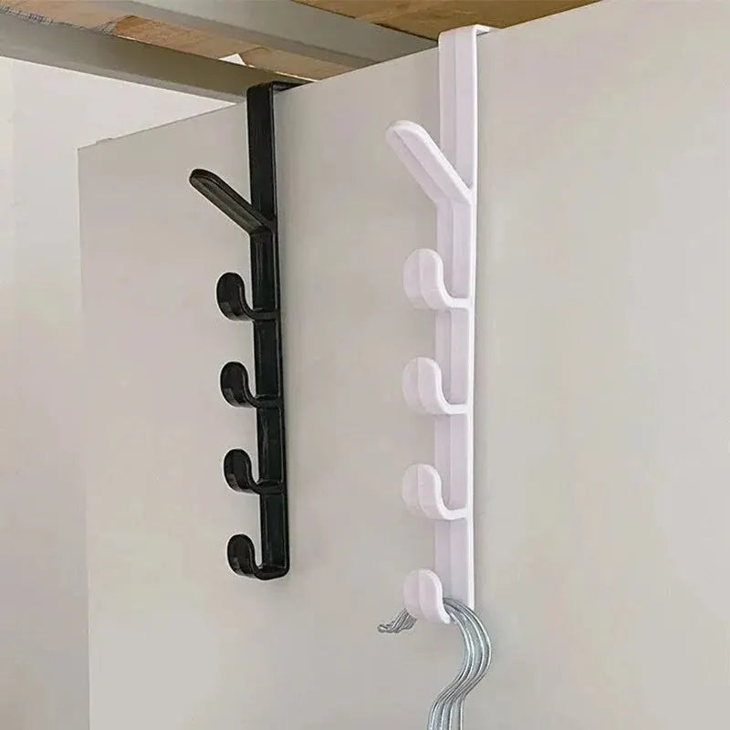 Behind the Door Cabinet Wardrobe Dormitory Door Hook Storage Rack