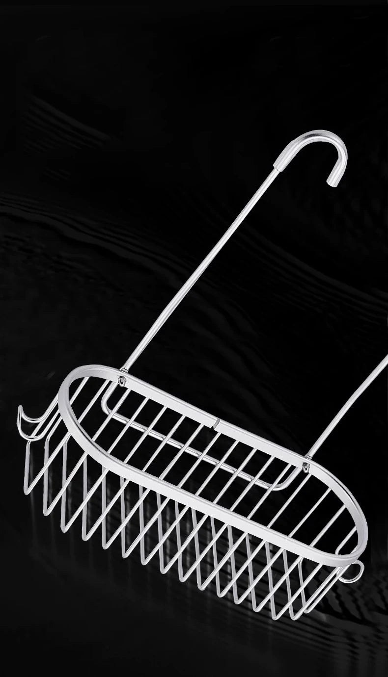 Shower Caddy Hanging Organizer Shower Basket with Hooks